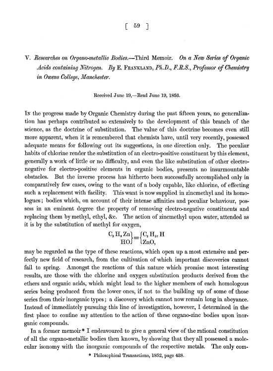 A Philosophical Transformations article from 1857